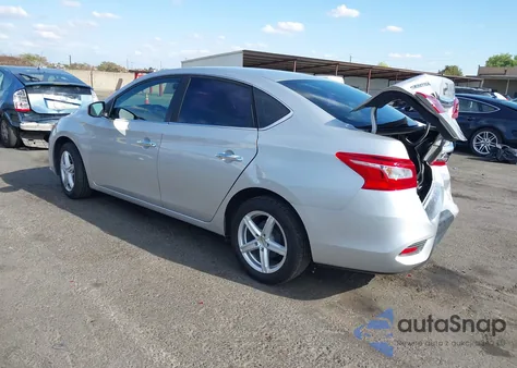 2019 Nissan Sentra S из США, поврежденный, VIN 3N1AB7AP2KY343634